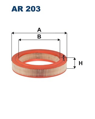 FILTRON AR 203 EAN: 5904608002037.