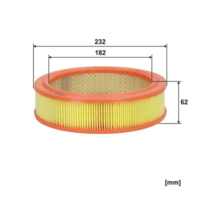FILTRON AR 214 EAN: 5904608002143.