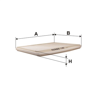 FILTRON K 1067 EAN: 5904608010674.