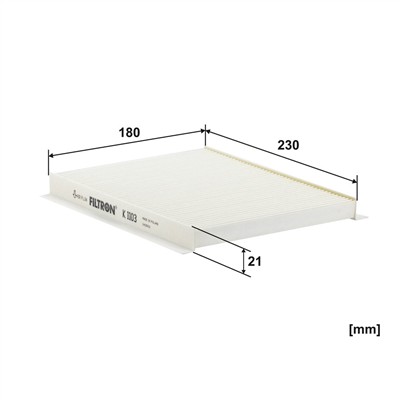 FILTRON K 1103 EAN: 5904608801036.