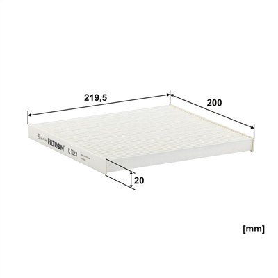 FILTRON K 1123 EAN: 5904608081230.