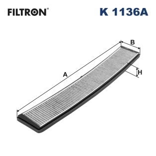 FILTRON K 1136A EAN: 5904608801364.