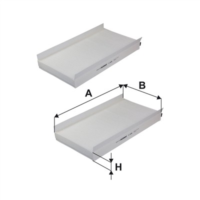 FILTRON K 1160-2x EAN: 5904608801609.