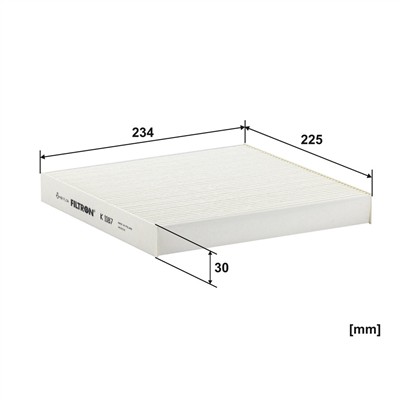 FILTRON K 1187 EAN: 5904608801876.