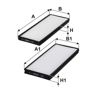 FILTRON K 1203-2x EAN: 5904608902030.