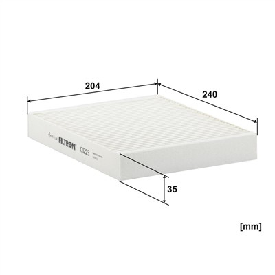 FILTRON K 1223 EAN: 5904608802231.