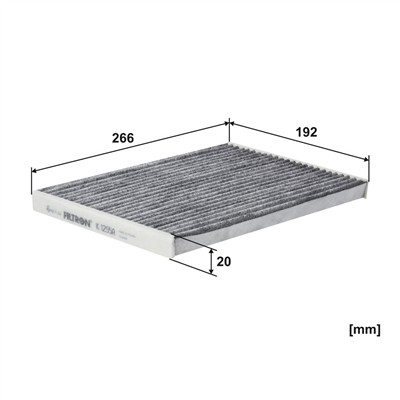 FILTRON K 1255A EAN: 5904608902559.
