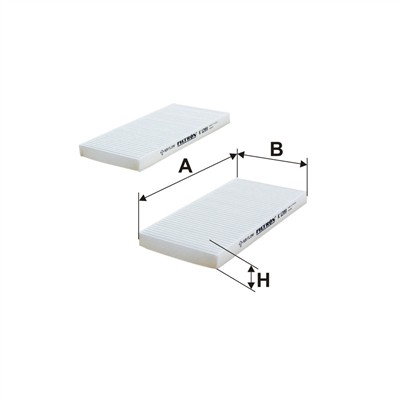 FILTRON K 1289-2x EAN: 5904608802897.