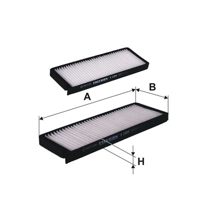 FILTRON K 1304-2x EAN: 5904608803047.