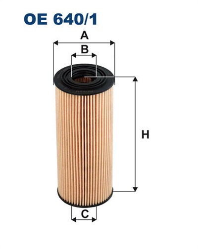 FILTRON OE 640/1 EAN: 5904608016409.