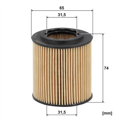 FILTRON OE 648/5 EAN: 5904608066480.