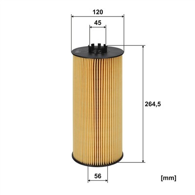 FILTRON OE 651/3 EAN: 5904608046512.