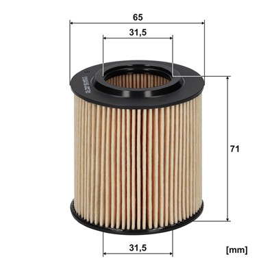 FILTRON OE 665/3 EAN: 5904608046659.