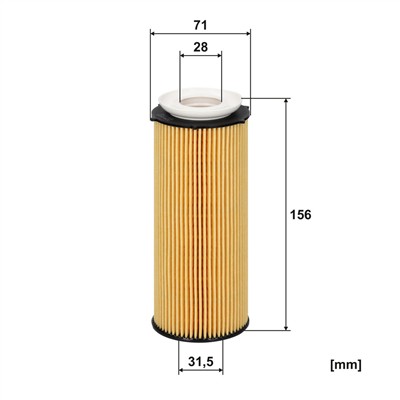 FILTRON OE 672/3 EAN: 5904608046727.