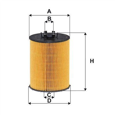 FILTRON OE 672/8 EAN: 5904608096722.