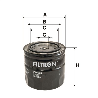 FILTRON OP 520 EAN: 5904608005205.