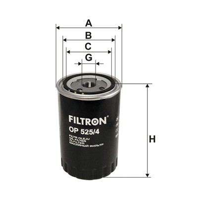 FILTRON OP 525/4 EAN: 5904608055255.