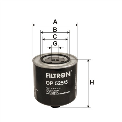 FILTRON OP 525/5 EAN: 5904608065254.