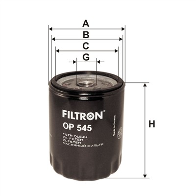 FILTRON OP 545 EAN: 5904608005458.