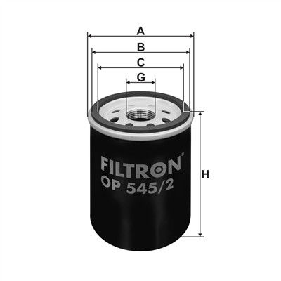 FILTRON OP 545/2 EAN: 5904608025456.