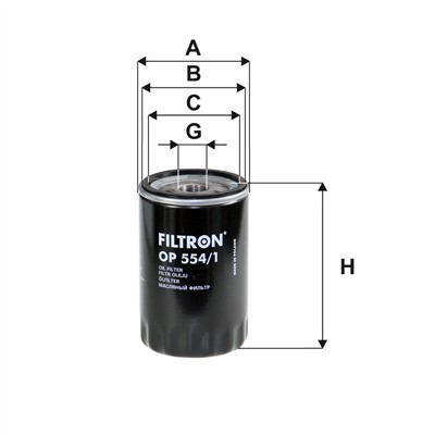 FILTRON OP 554/1 EAN: 5904608015549.