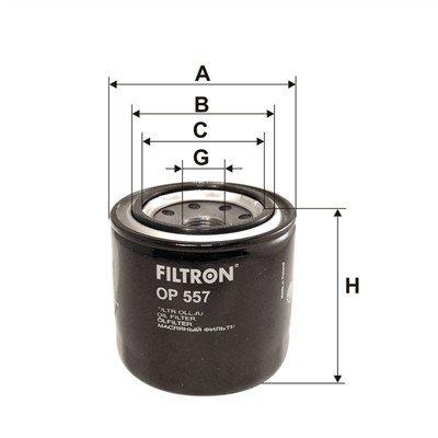 FILTRON OP 557 EAN: 5904608005571.