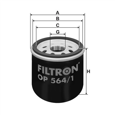 FILTRON OP 564/1 EAN: 5904608025647.