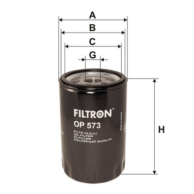 FILTRON OP 573 EAN: 5904608005731.