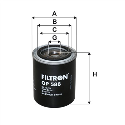 FILTRON OP 588 EAN: 5904608005885.