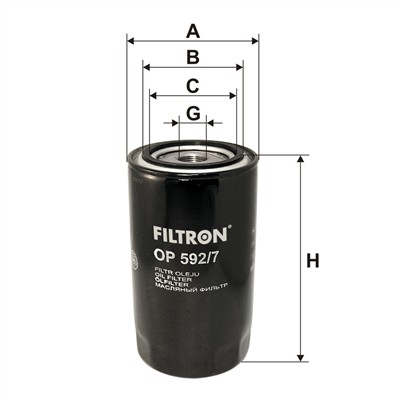 FILTRON OP 592/7 EAN: 5904608085924.