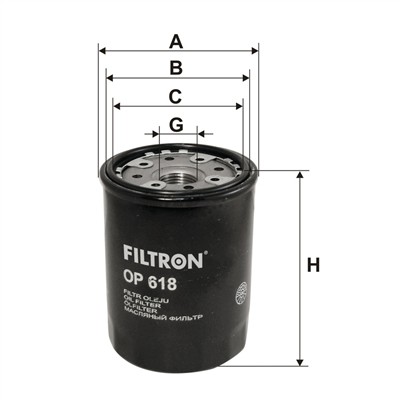 FILTRON OP 618 EAN: 5904608006189.