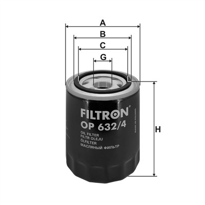 FILTRON OP 632/4 EAN: 5904608056320.
