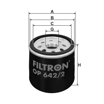 FILTRON OP 642/2 EAN: 5904608036421.
