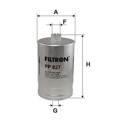 FILTRON PP 827 EAN: 5904608008275.