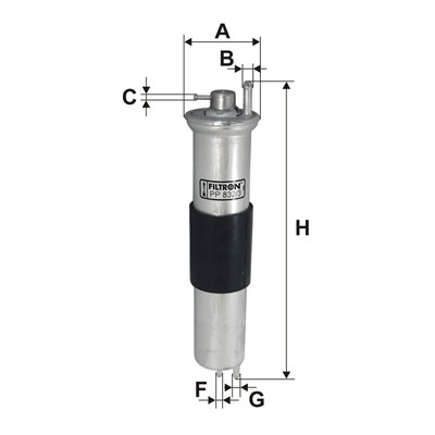 FILTRON PP 832/3 EAN: 5904608048325.