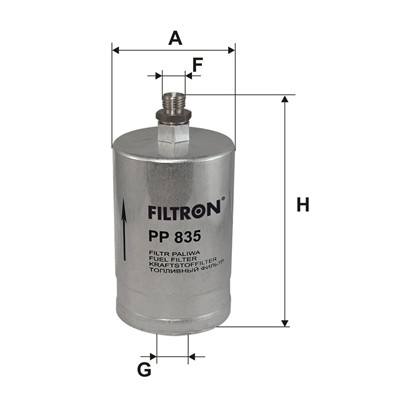 FILTRON PP 835 EAN: 5904608008350.