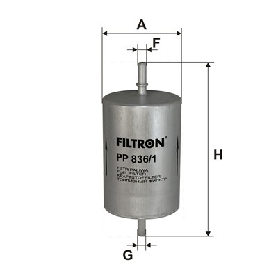 FILTRON PP 836/1 EAN: 5904608018366.