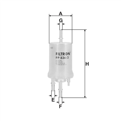 FILTRON PP 836/3 EAN: 5904608048363.