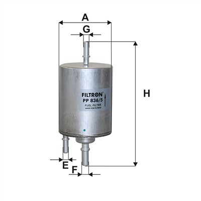 FILTRON PP 836/5 EAN: 5904608068361.