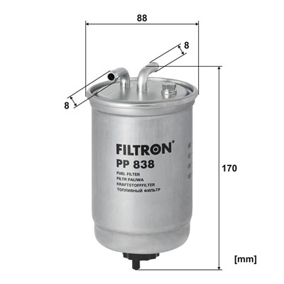 FILTRON PP 838 EAN: 5904608008381.