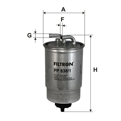 FILTRON PP 838/1 EAN: 5904608018380.