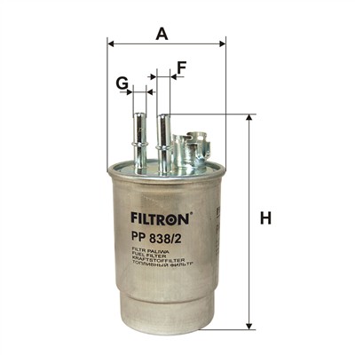 FILTRON PP 838/2 EAN: 5904608028389.