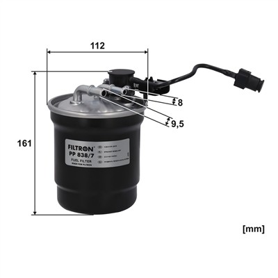 FILTRON PP 838/7 EAN: 5904608088383.