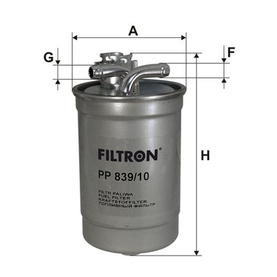 FILTRON PP 839/10 EAN: 5904608128393.