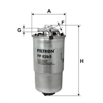 FILTRON PP 839/5 EAN: 5904608058393.