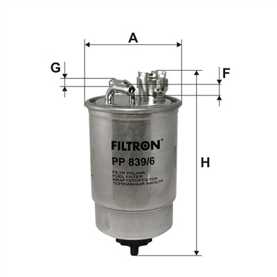 FILTRON PP 839/6 EAN: 5904608088390.