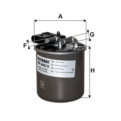 FILTRON PP 840/2 EAN: 5904608038401.