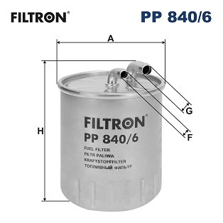 FILTRON PP 840/6 EAN: 5904608078407.
