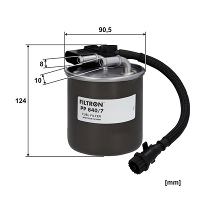 FILTRON PP 840/7 EAN: 5904608088406.
