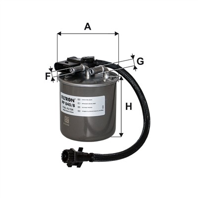 FILTRON PP 840/8 EAN: 5904608098405.